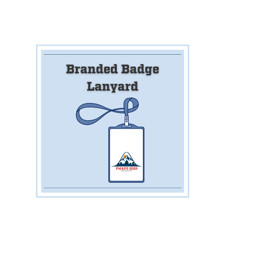 Picture of PMAPS2026 Branded Badge Lanyard
